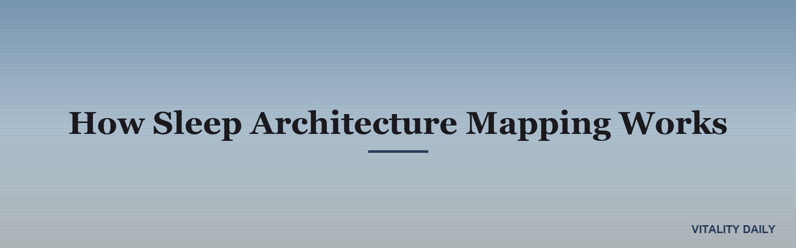 How Sleep Architecture Mapping Works