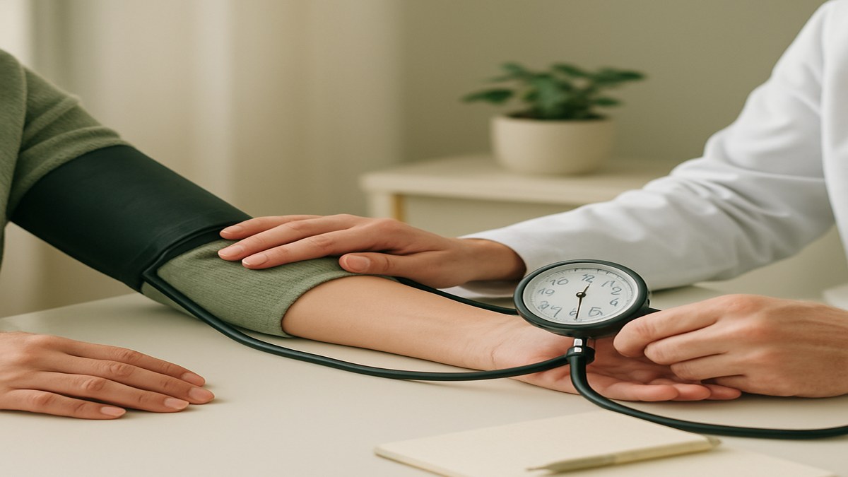 Lower Blood Pressure Targets Offer Surprising Heart Health Benefits, Study Shows — illustration