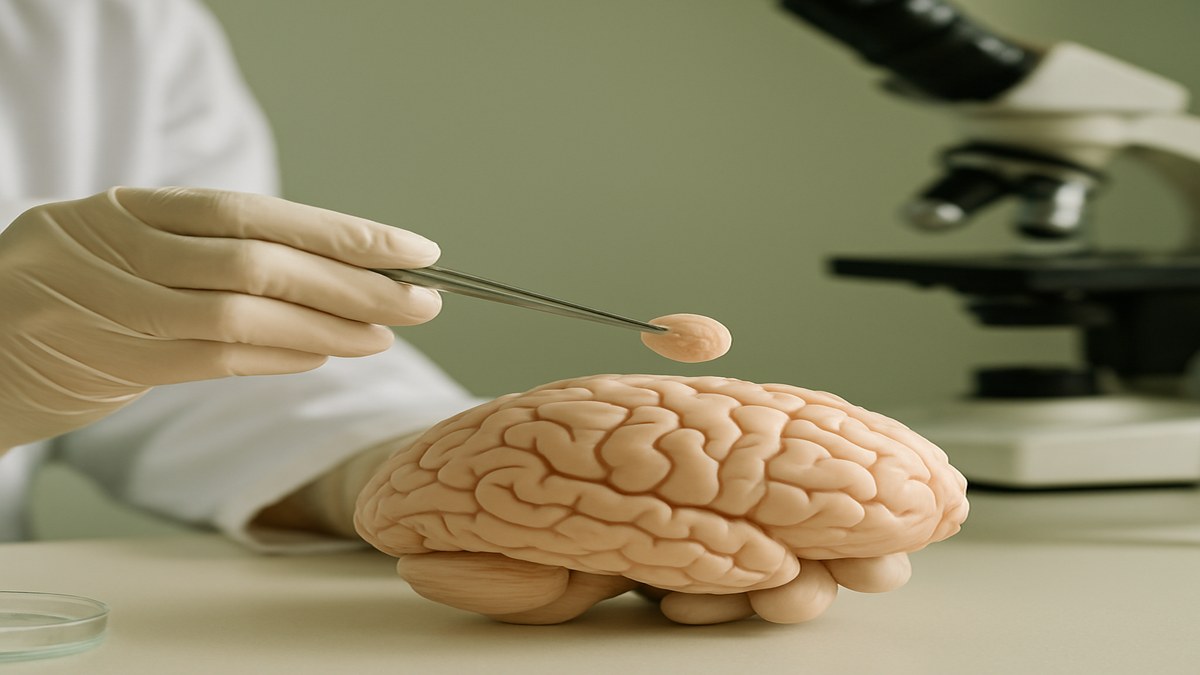 Scientists Reprogram Brain Cells to Clear Plaque, Pioneering New Alzheimer's Treatment — illustration